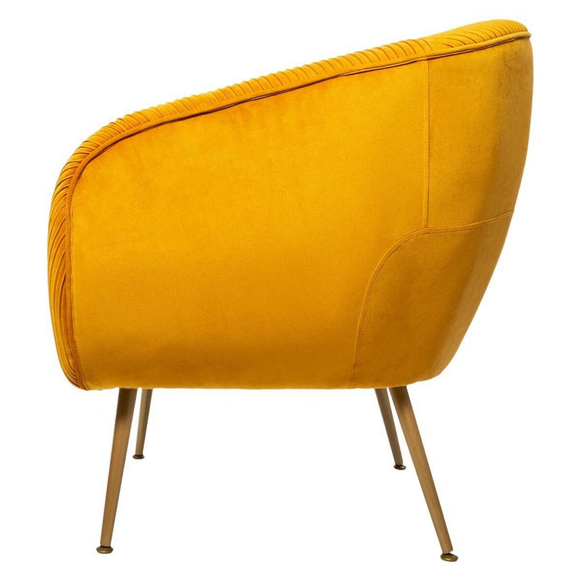 Moss Yellow Armchair