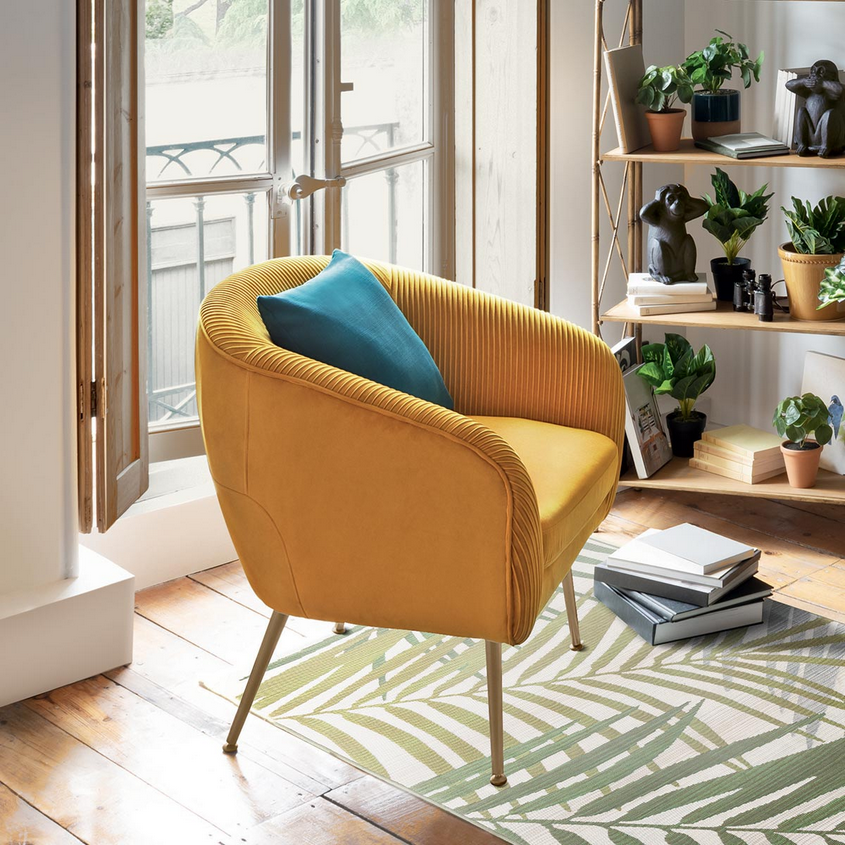 Moss Yellow Armchair