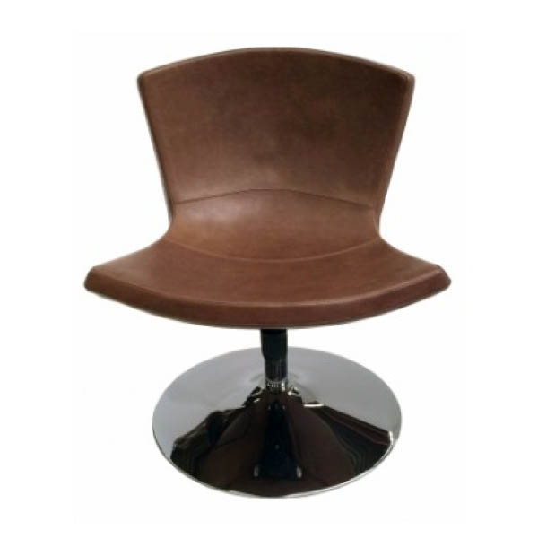 Memphis leather armchair