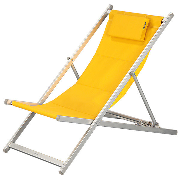 Deckchair canvas / metal