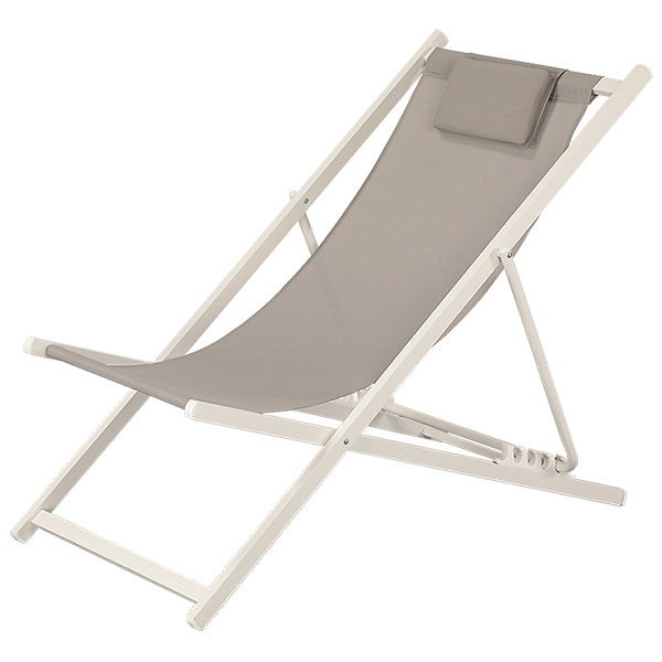 Deckchair canvas / metal