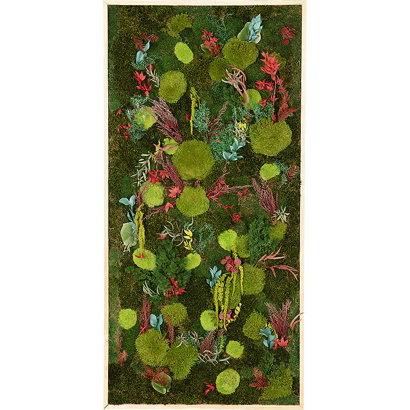Preserved plant wall per square meter