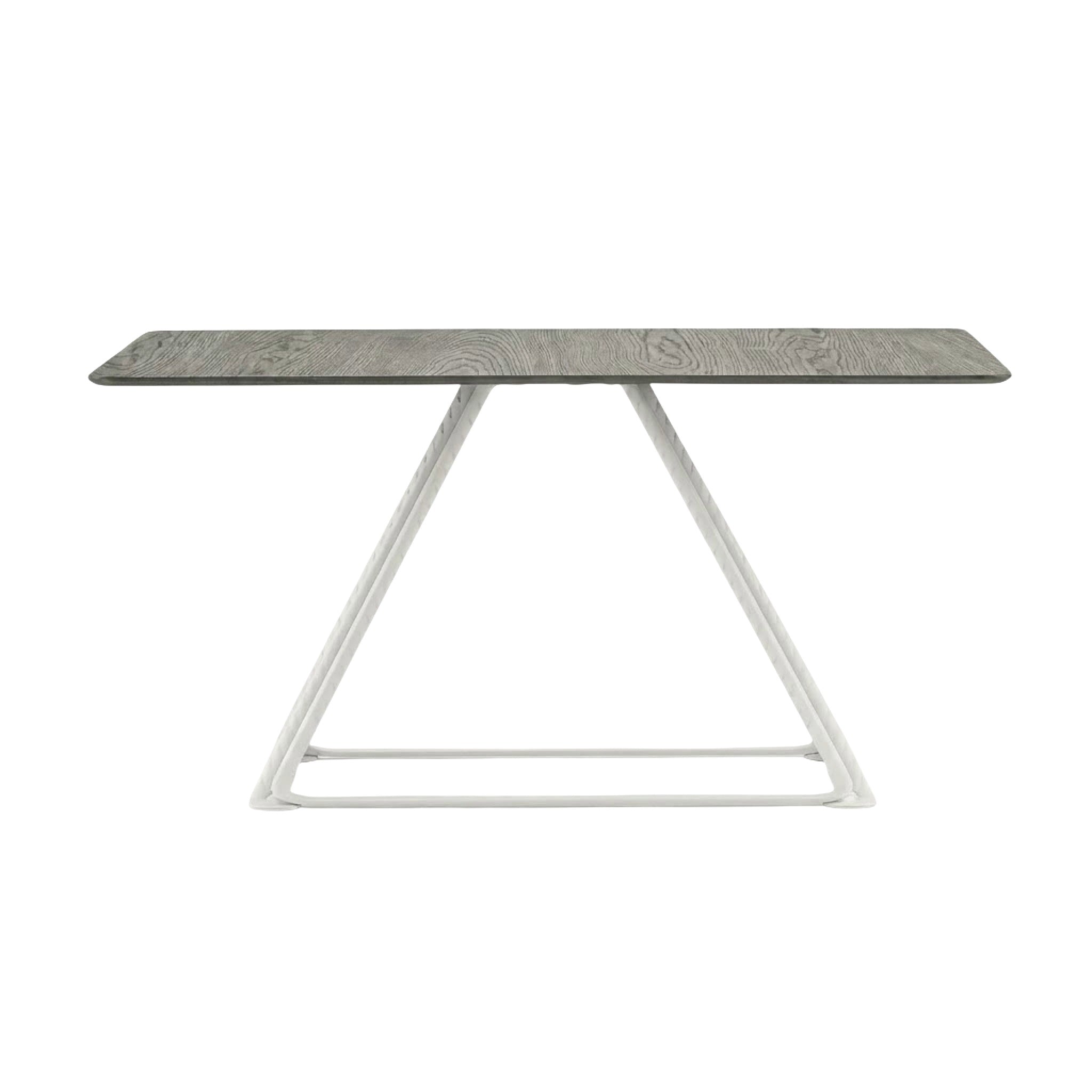 Lunar coffee table black 069x069 white - Unit