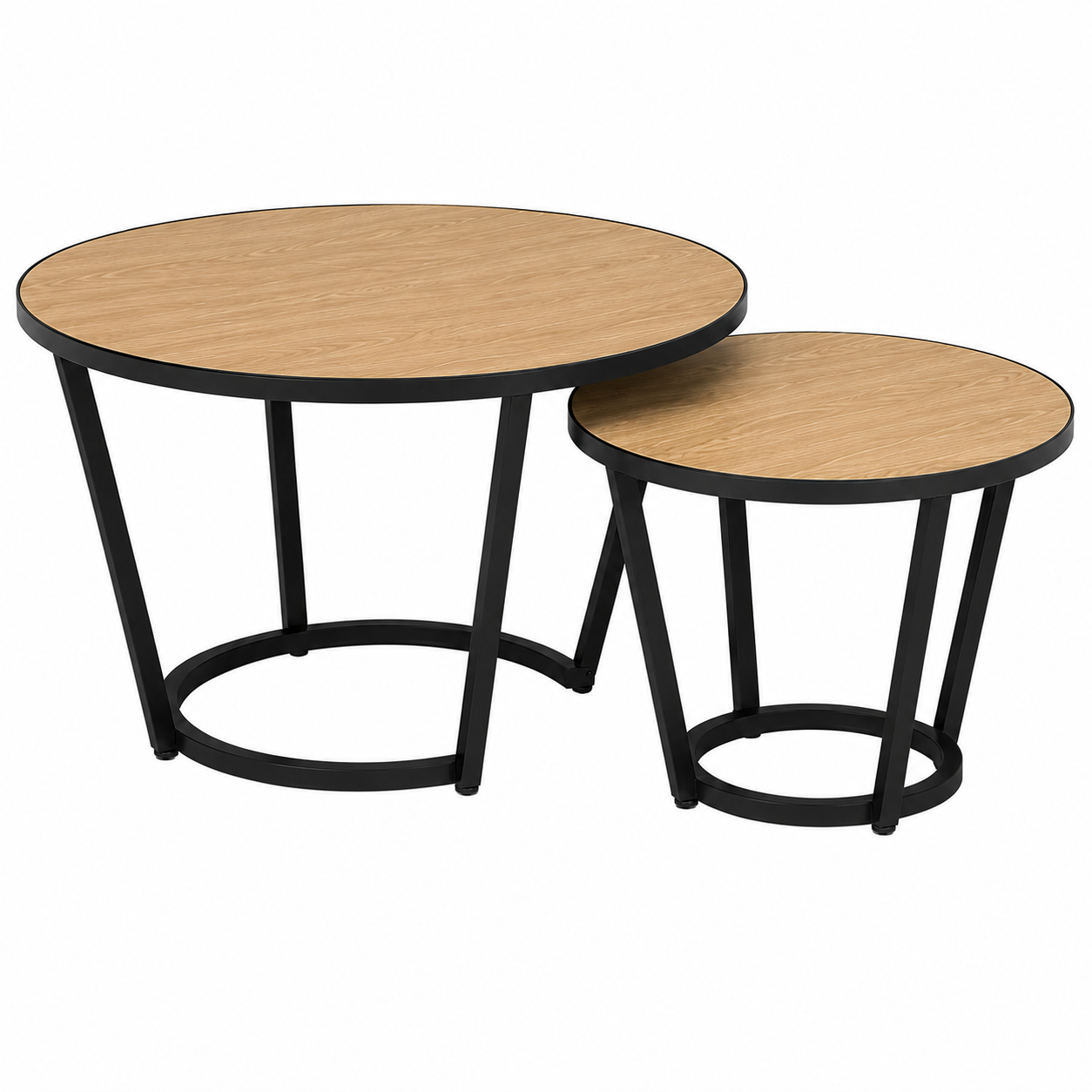 Loopy nesting coffee tables