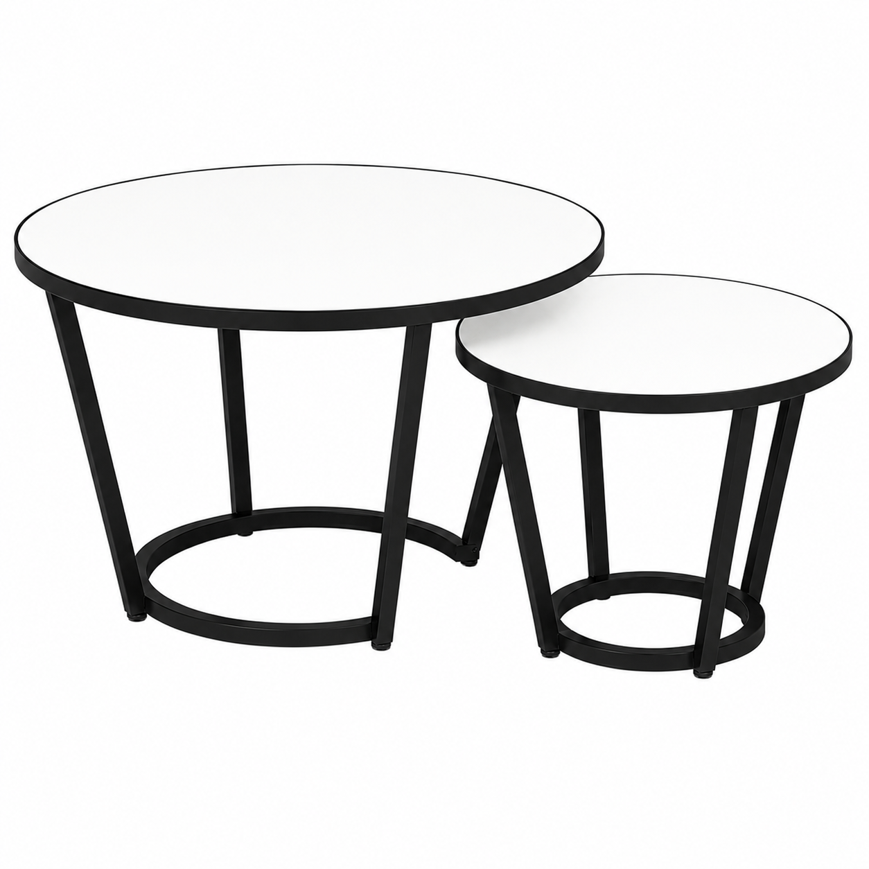 Loopy nesting coffee tables
