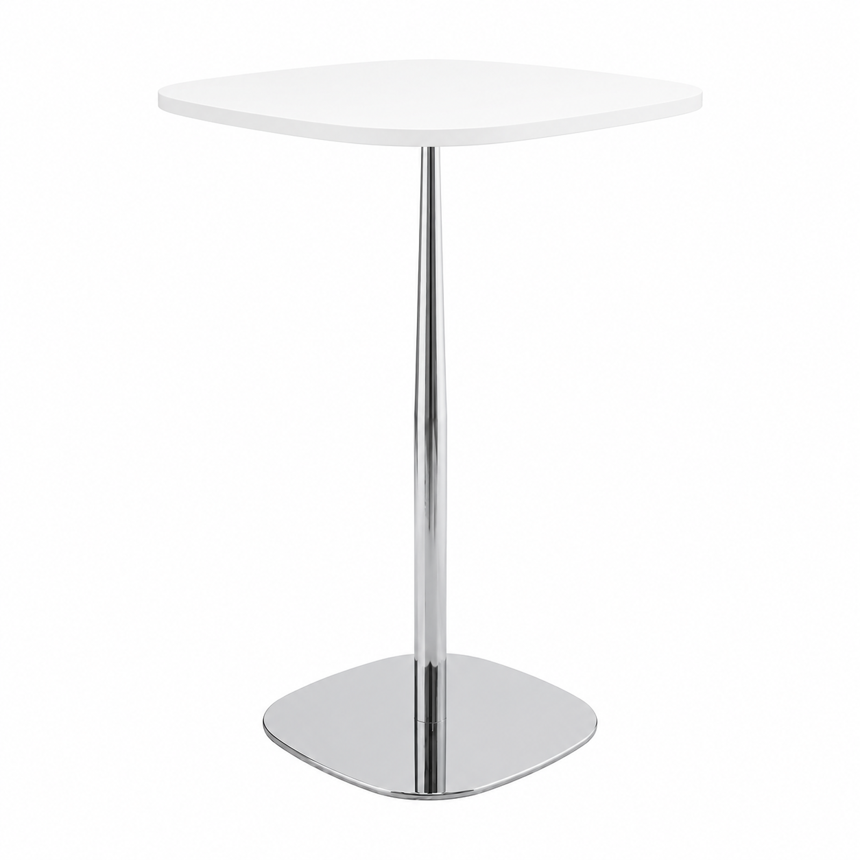 Table Haute Twin Carré Arrondi