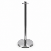 Chrome Stanchion Crowd Control - Unit