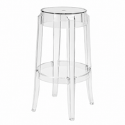 Charles Ghost Stool Transparent