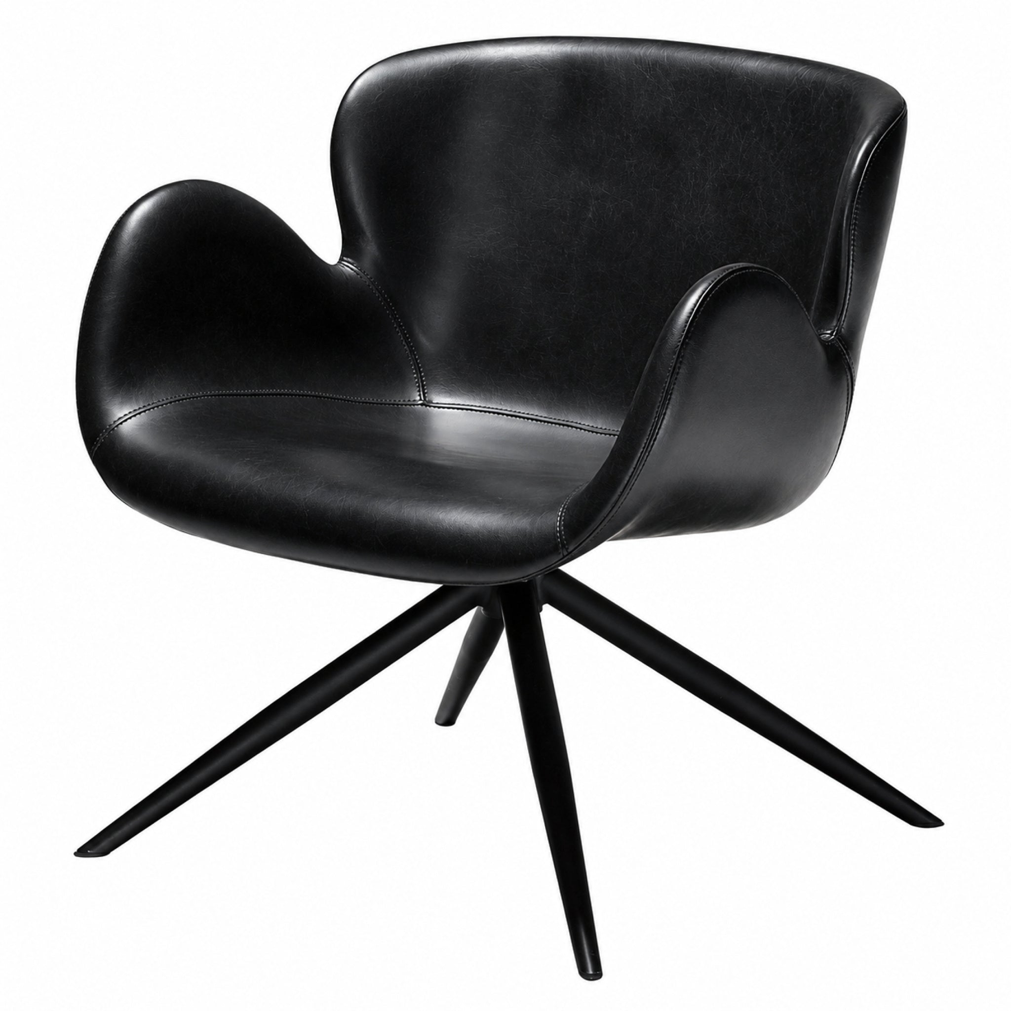 Gaia Black Armchair