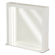 Lighted makeup mirror - connected
