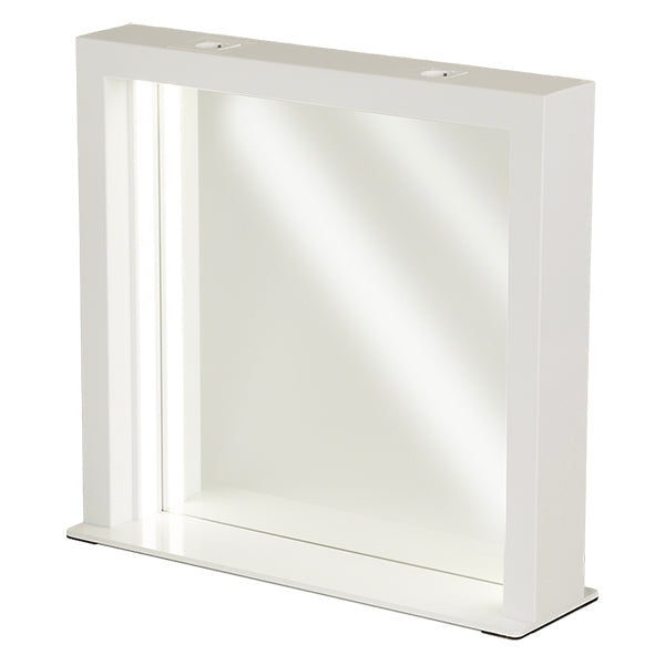 Lighted makeup mirror - connected