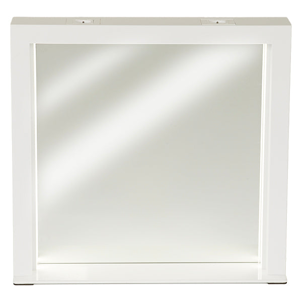 Lighted makeup mirror - connected