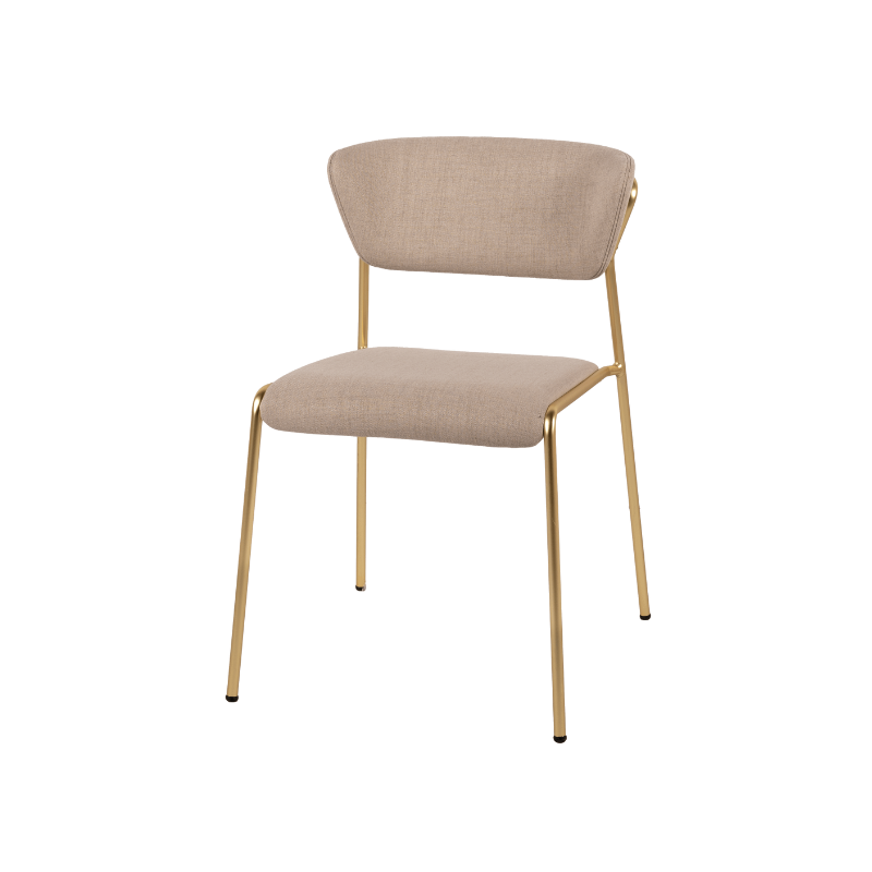 Lisa brass chair