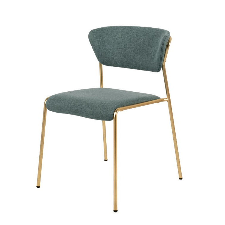 Lisa brass chair