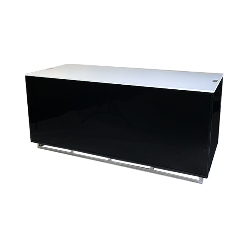 MODB111404P01 Buffet Up 200x80 H90 noir top blanc