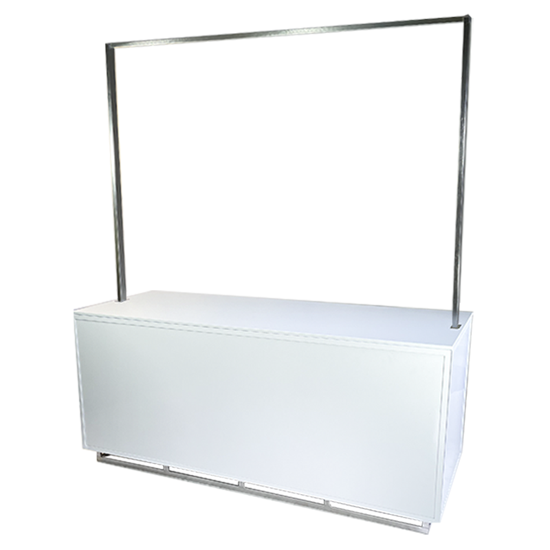 MODB113401P01 Buffet Enseigne Up 200x80cm blanc