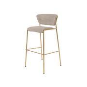 Lisa brass stool