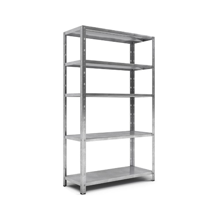 Ractem galvanized shelving unit