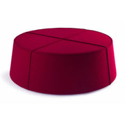 Olli XXL Dark Red Pouf - Unit