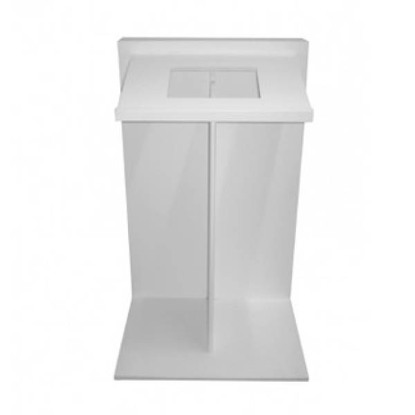Sarno white lectern