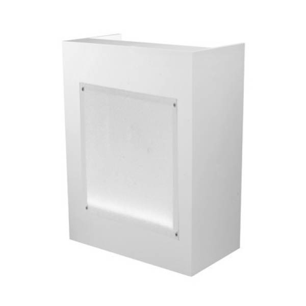 White wind music stand