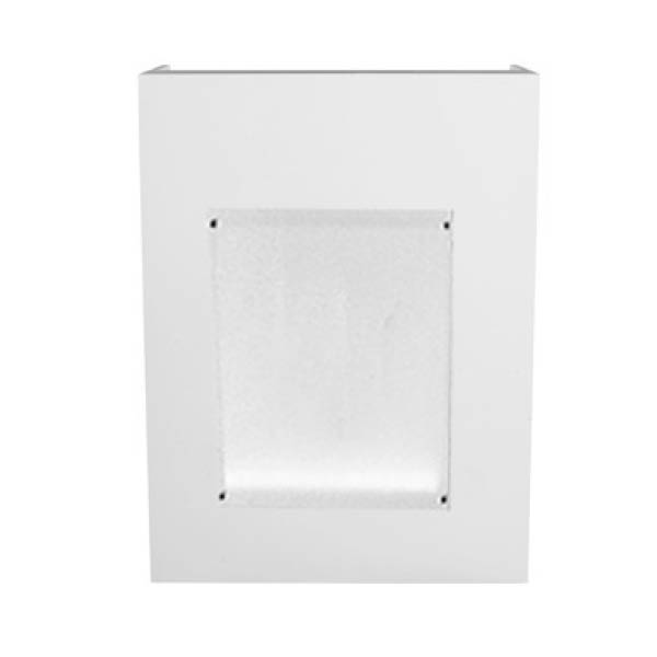White wind music stand
