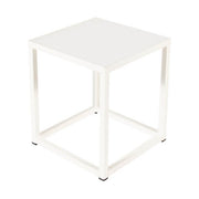 Iron Side Table 40 White - Unit
