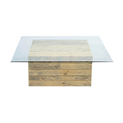 Eco glass cube table