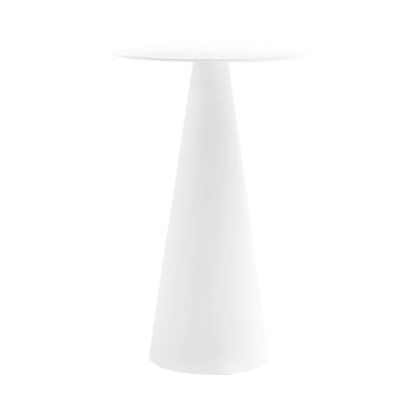 Table haute Palermo 110 Plateau R Blanc 70