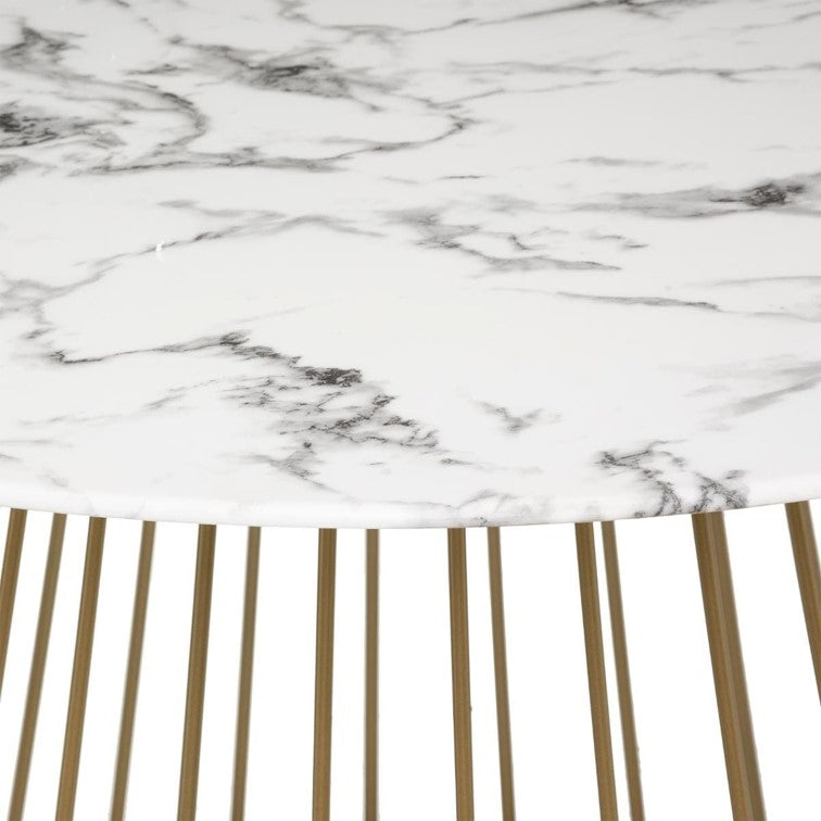 Gilded Floral Table