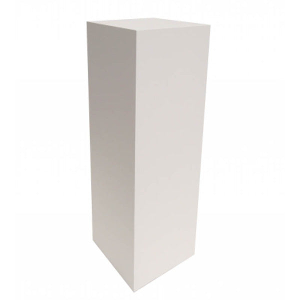White Côme Stele 40x40x100h - Unit
