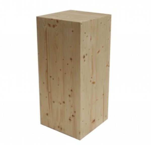 Côme white stele 40x40x90cmH - Unit